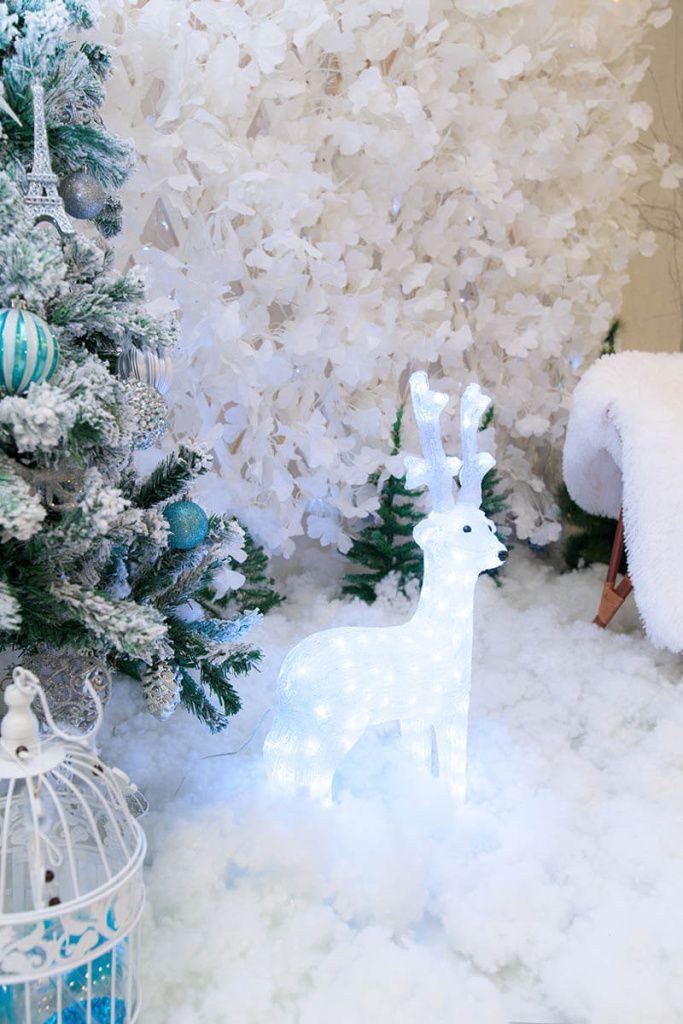 Идеи новогоднего оформления - сказочный лес