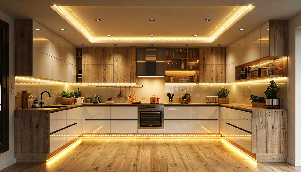 Светодиодная подсветка для кухни