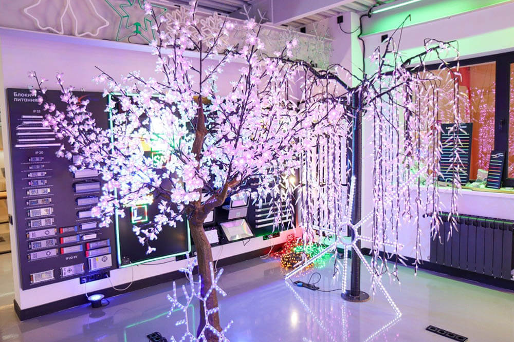 Светодиодные деревья