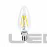 Лампа сд LED-СВЕЧА-PREMIUM 5.0W 230V Е14 450Lm прозрачная