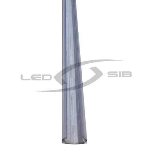 Профиль для дюралайта, неона (круглого) LS ПВХ размер 19мм (1хлыст 2 метра)