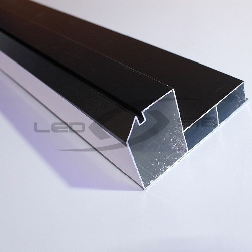 Профиль алюминиевый LS для бегущих строк 9045, 1 хлыст 3м (цена за м.)