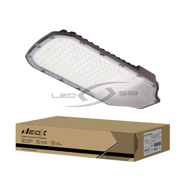 Светильник светодиодный уличный ДКУ-03 150Вт 230В 19500Лм 130Лм/Вт линзованный IP65 NEOX