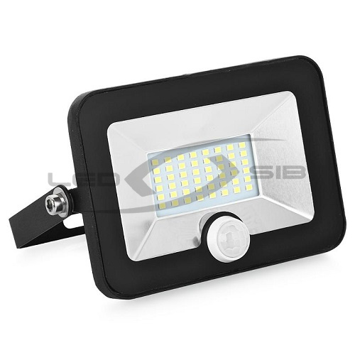 прожектор сд сдо-5д-10 10w 6500к 750lm с датчиком движения ip65 Прожектор сд СДО-5Д-10 10W 6500К 750Lm с датчиком движения IP65