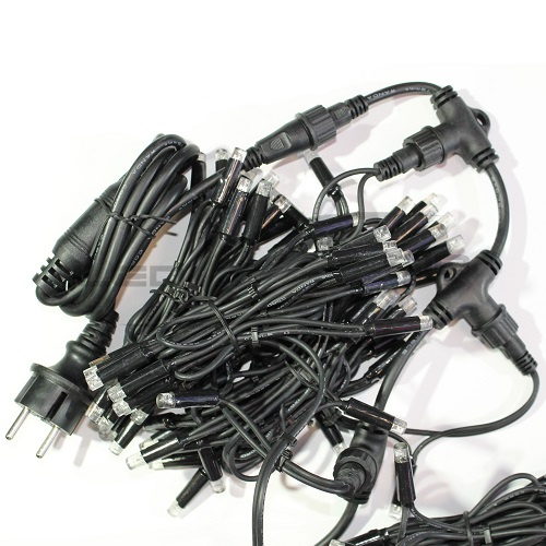 светодиодный занавес ls, 2х3м, 20 нитей, 600 led 220v прозрачный пвх провод 2,2мм ip55 (стыкуется) Светодиодный занавес LS, 2х3м, 20 нитей, 600 LED 220V прозрачный ПВХ провод 2,2мм IP55 (стыкуется)