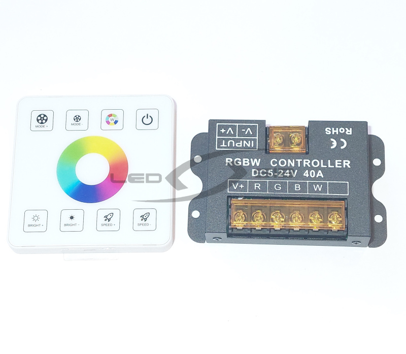 Контроллер LS для ленты RGB+W (4канала)  с сенсорной панелью 40А 5-24V