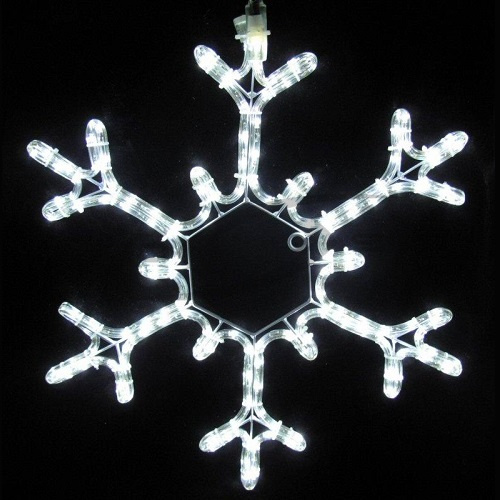 снежинка led ls на металлическом каркасе, 60 см, без контроллера 220v Снежинка LED LS на металлическом каркасе, 60 см, без контроллера 220V