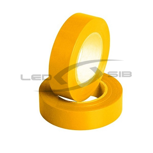Лента ПВХ15 мм 20м желтая