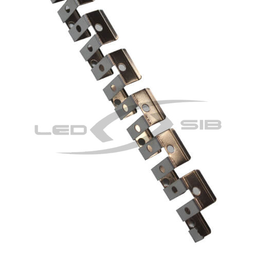 Профиль для неона гибкий LS 14х26мм алюминиевый (кратность 1 метр)