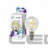 Лампа сд LED-ШАР-PREMIUM 5.0W 230V Е14 450Lm прозрачная 