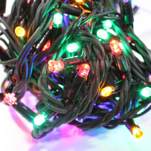 гирлянда светодиодная нить ls 10м 24v, max 6w, 70 led, ip65 провод черный каучук 3,3 мм, стыкуется Гирлянда светодиодная нить LS 10м 24V, MAX 6W, 70 led, IP65 провод черный каучук 3,3 мм, стыкуется