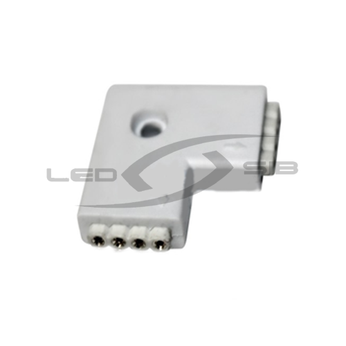 Коннектор L- образный LS для СД ленты SMD 5050 4PIN