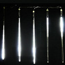 Бахрома сд "Тающие сосульки" LS, 320 Led 5м, 220 V, высота 50 см,черный провод, с контроллером