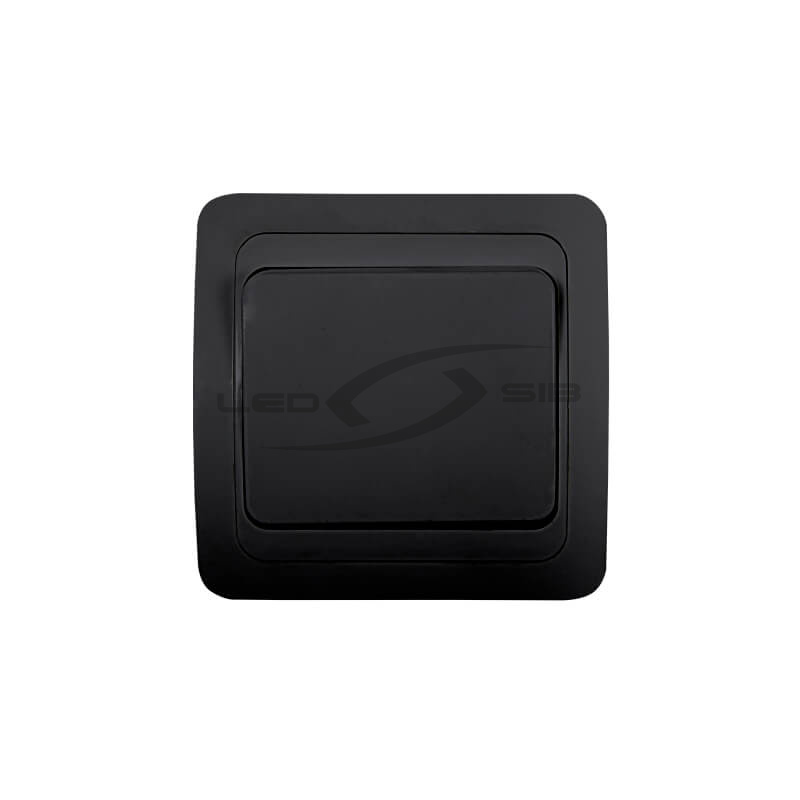 Выключатель СП 1кл CLASSICO черный 2021В