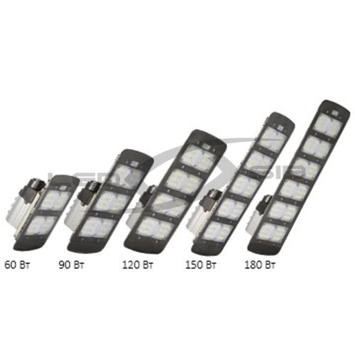 консольный уличный сд светильник zeus дку09-60-001 6000 лм Консольный уличный сд светильник ZEUS ДКУ09-60-001 6000 Лм