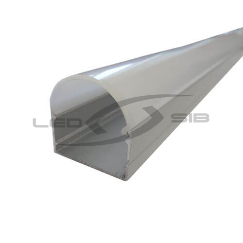 Накладной алюминиевый профиль (с экраном) LS YF-846B 2000х19х11,5мм