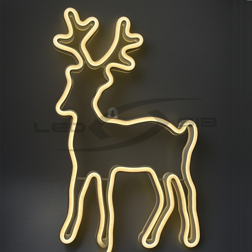 Светодиодный олень LS Neo-Flex 220V, длина 400 мм, ширина 260 мм
