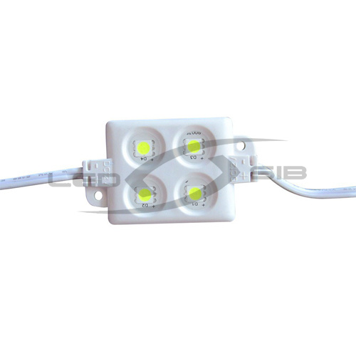 Светодиодный модуль LS LUX SMD 5050/4LED 35х35х5мм 18-20Lm max 1W IP65 (пласт. корпус) 120°