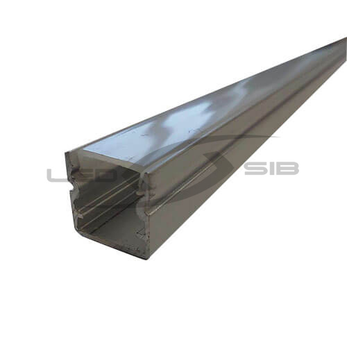 Накладной алюминиевый профиль (с экраном) LS YF-838  2000х10х10мм