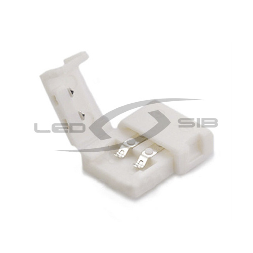 Соединитель с защёлкой для одноцветных светодиодных лент шириной 10 мм,16х14.5х5 мм 2PIN