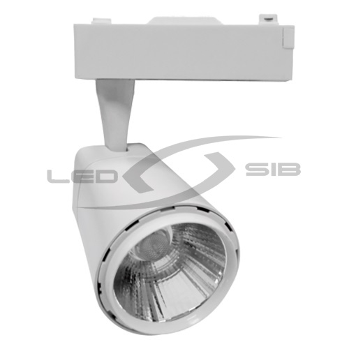 Светильник сд трековый TR-03 10W 230V 900Lm 95х76х145мм белый IP40 LLT