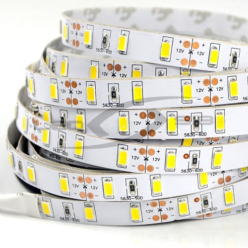 светодиодная лента ls эко smd 5630-300-12 ip33 720lm (двухслойная) Светодиодная лента LS ЭКО SMD 5630-300-12 IP33 720Lm (двухслойная)