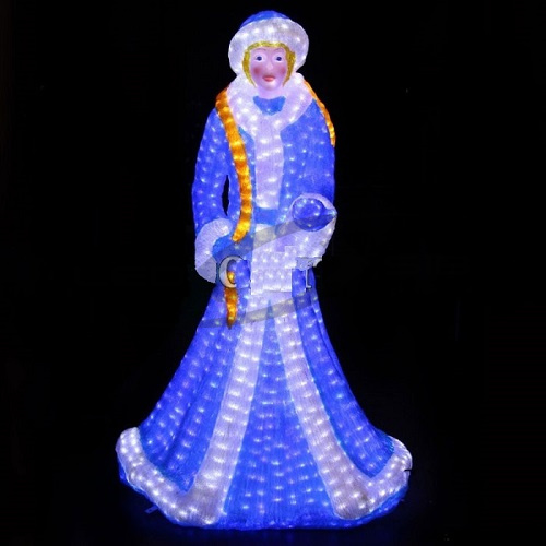 Светодиодная фигура "Снегурочка" LS 2000*800 мм  300 W, IP65