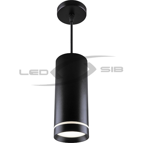 Светильник сд на подвесе 15W 1350Lm 35 градусов, черный, D80*H300 HL530