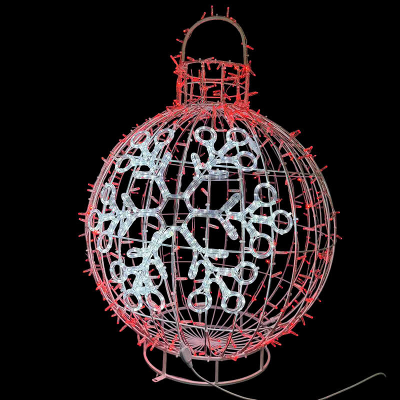 Светодиодная фигура " Шар" LS на металлическом каркасе, d 95 см