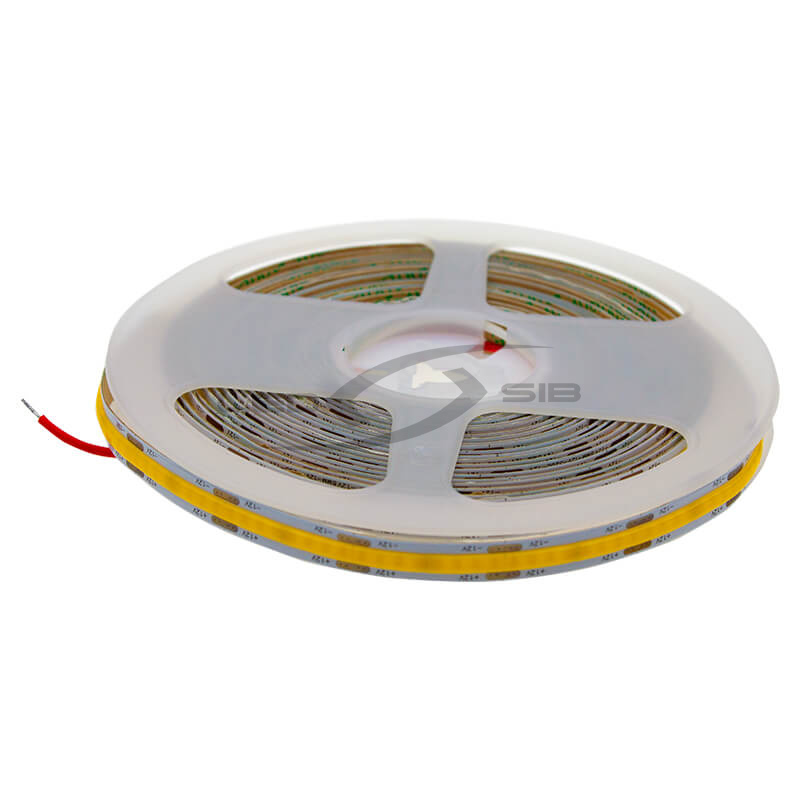 светодиодная лента cob ls 320 led/m 12 v, max 12 w/m cri≥80, 80-100 lm/w 180гр. 8 мм ширина Светодиодная лента COB LS 320 LED/m 12 V, MAX 12 W/m CRI≥80, 80-100 LM/W 180гр. 8 мм ширина