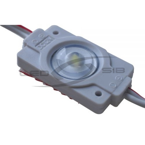 Светодиодный модуль LS с линзой PREMIUM SMD 3030/1LED 35х25х0,5мм max1,5W 110 Lm IP65 (провод 15 см)