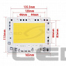 СД матрица LS для прожектора 5054-F165115-150W AC110V 90-100Lm (120*66mm) 