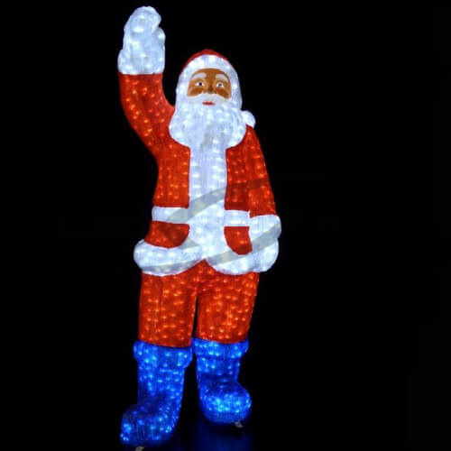 Светодиодная фигура "Дед Мороз" LS 210 см, IP65
