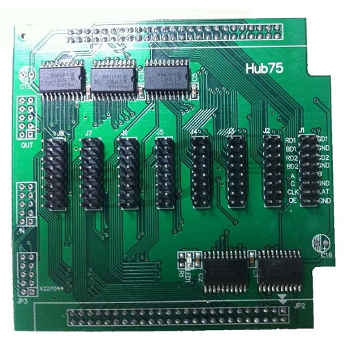 HUB75B-8 Universal ( с нашими контроллерами не работает)