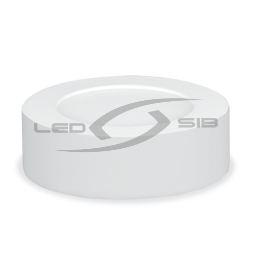 Панель сд круглая NRLP-eco  12W 4000К 160-260V 420Lm 120мм белая накладная IP40